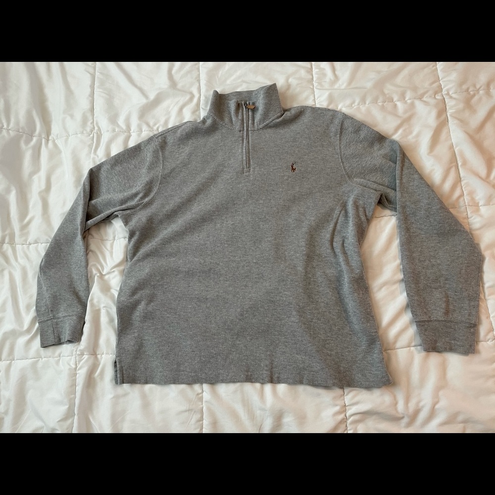 Polo by Ralph Lauren Quarter zip sweater XL